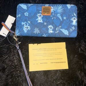 Dooney & Bourke Blue Floral Wallet